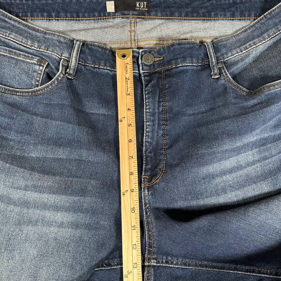 Kut from the Kloth Jeans Women W22 L27 Naomi Girlfriend Ankle Straight High Rise - Picture 5 of 12